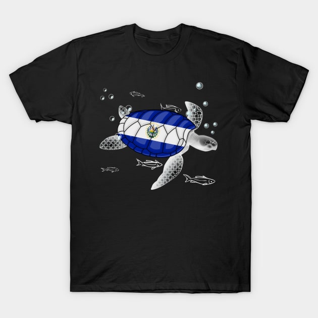 El Salvador Turtle T-Shirt by Fusti